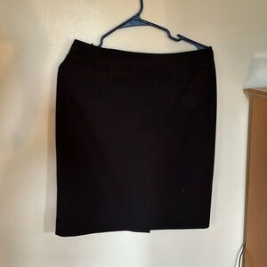 Calvin Klein black pencil skirt